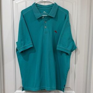 NWOT Tommy Bahama Aqua Polo Shirt for Men